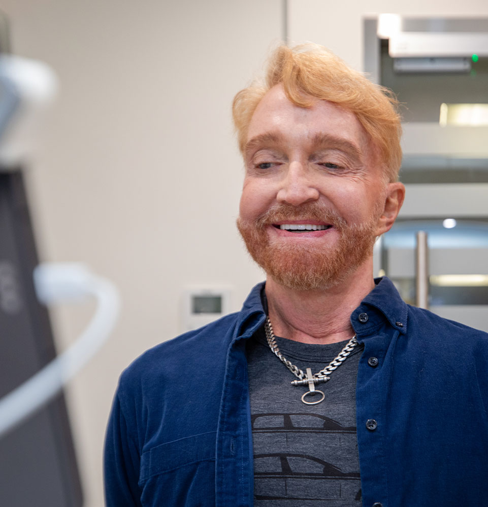 dental patient using ipad tech